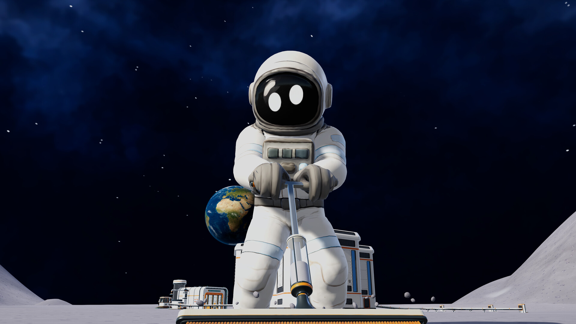 Moon Sweepers Game screenshot